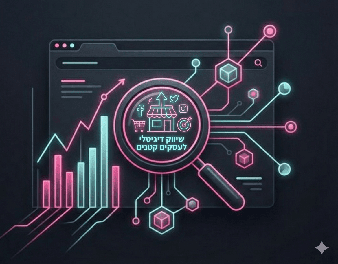 שיווק דיגיטלי לעסקים קטנים - המדריך המלא לבניית מנוע צמיחה